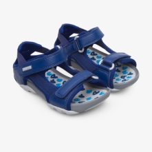 Camper Ous Kids Sandals US-86163 Blue Online Clearance